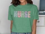 Emergency Nurse Pastel Graphic Tee thumbnail 8