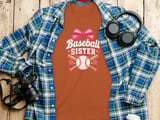 Baseball Sister Tee or Sweatshirt thumbnail 7