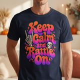 Keep Calm and Rattle On Tee thumbnail 4