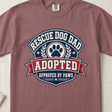 Rescue Dog Dad: Adopted & Approved — Apparel & Gifts thumbnail 3