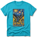 Gogh New Year ~ Comfort Colors Premium Tee thumbnail 5