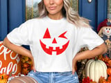 Winking Pumpkin Face Tee thumbnail 2