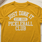 Pickleball Sport-Tek Performance Tee, Just Dink It Est. 1965 Pickleball Club, Performance Court Apparel thumbnail 3