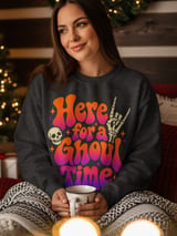 Here for a Ghoul Time Tee thumbnail 10