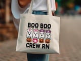 Boo Boo Crew RN Tote Bag thumbnail 1