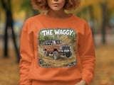 Grand Wagoneer T-Shirt, Jeep Wagoneer Shirt, The Waggy Tee, 4x4 Offroad Shirt, Classic Car Tee, SUV Apparel, Vintage Car Lover Gift thumbnail 4