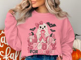 Faux Patchwork Spooky For A Cure Tee thumbnail 19