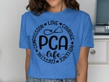 PCA Life Compassion Courage Caffeine Tee thumbnail 10