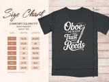 Oboe Trust Issues with Reeds T-Shirt thumbnail 7