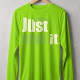 Pickleball Sport-Tek Long Sleeve Tee, Just DINK it, Outdoor Court UV Sun Shield Shirt thumbnail 10