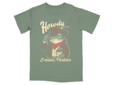 Howdy Pardner Frog Cowboy T-Shirt thumbnail 5