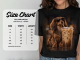 Cool Dachshund Iced Coffee Tee thumbnail 5