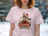 Santa's Favorite Frenchie Tee thumbnail 4