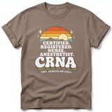 Retro CRNA Always On Call Tee thumbnail 6