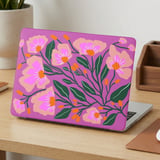 Pink Poppy Floral Laptop Case thumbnail 2