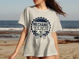 Mechanic I Fix The Easy Stuff Tee thumbnail 5