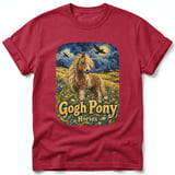 Gogh Pony ~ Comfort Colors Premium Tee thumbnail 2