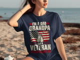 Dad Grandpa Veteran Tee thumbnail 3