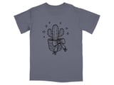Whimsical Cactus Bloom T-Shirt thumbnail 2