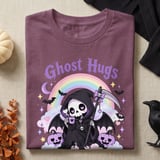 Ghost Hugs and Pumpkin Kisses Tee or Sweatshirt thumbnail 7