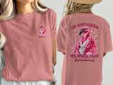 Personalized In October We Wear Pink Tee thumbnail 3