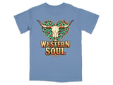 Western Soul Leopard Skull T-Shirt thumbnail 6
