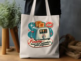 Vintage Toaster Ad Tote Bag thumbnail 3