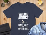 Sailing Addict Tee Sailboat Sweatshirt  thumbnail 3