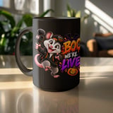 Boo We're Live Possum Mug thumbnail 16