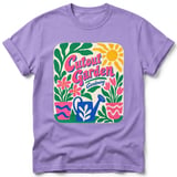 Cutout Garden ~ Comfort Colors Premium Tee thumbnail 6