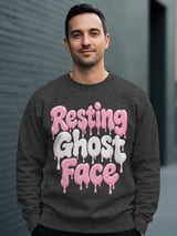 Resting Ghost Face Tee or Sweatshirt thumbnail 15