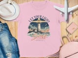 Let Your Light Shine Lighthouse Youth T-Shirt, Christian Matthew 5:16 Verse Top, Inspirational Faith Coastal Graphic Tee, Spiritual Gift thumbnail 10
