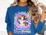 Powered by Cats and Moonlight Tee or Sweatshirt thumbnail 13