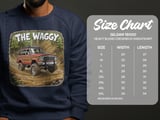 Grand Wagoneer T-Shirt, Jeep Wagoneer Shirt, The Waggy Tee, 4x4 Offroad Shirt, Classic Car Tee, SUV Apparel, Vintage Car Lover Gift thumbnail 3