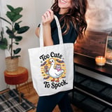 Too Cute To Spook Tote Bag thumbnail 6