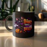 Boo That's Your Best Black Cat Mug thumbnail 10