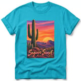 Saguaro Sunset ~ Comfort Colors Premium Tee thumbnail 5