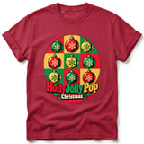 Holly Jolly Pop ~ Comfort Colors Premium Tee thumbnail 2