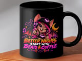 Beats and Coffee Bat Mug thumbnail 8