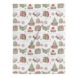 Cozy Christmas Books Arctic Fleece Blanket thumbnail 5