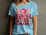 Fight Like A Girl Faux Patchwork Tee thumbnail 14