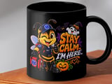 Stay Calm I'm Here EMT Bee Mug thumbnail 8