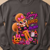 Booked Halloween Sally the Squirrel Sweatshirt thumbnail 11
