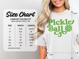 Pickleball Comfort Colors Shirt, Pickle Ball Retro Groovy Style, Vintage Graphic Tee for Players thumbnail 15