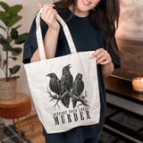 Support Your Local Murder Tote Bag thumbnail 9