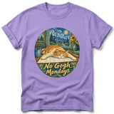 No Gogh Mondays ~ Comfort Colors Premium Tee thumbnail 6