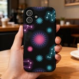Celestial iPhone Case: Constellations, Galaxy, Cosmic, Colorful, Protective thumbnail 6
