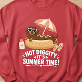 Hot Diggity Dachshund Summer Tee thumbnail 8