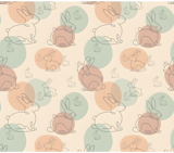 Digital Easter Bunny Pattern, Seamless Rabbit Design, Digital Bundle, Animal Print, Spring Wallpaper, Easter Fabric Design, Cute Bunny thumbnail 8