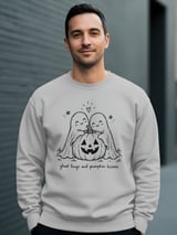 Ghost Hugs and Pumpkin Kisses Tee or Sweatshirt thumbnail 14